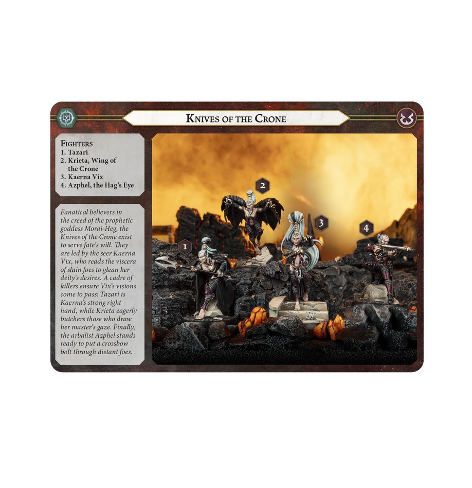 Warhammer: Underworlds - Knives of the Crone
