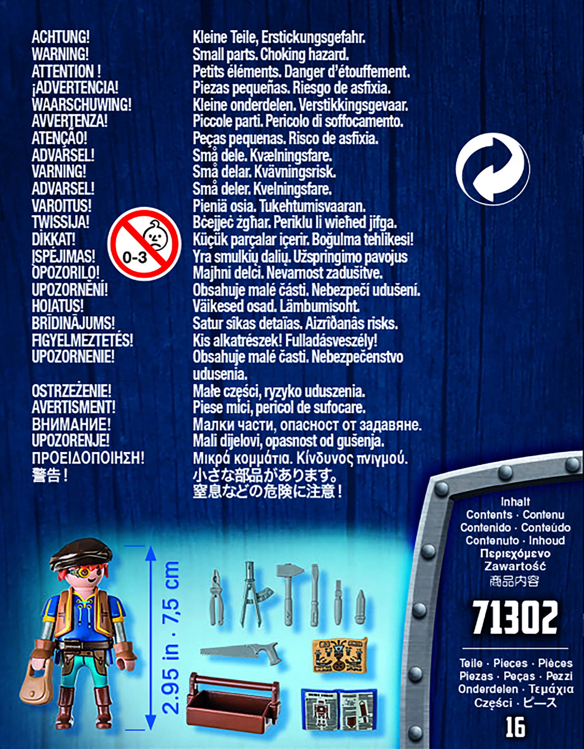 Playmobil: Novelmore - Dario mit Werkzeug Playmobil: Novelmore - Dario mit Werkzeug