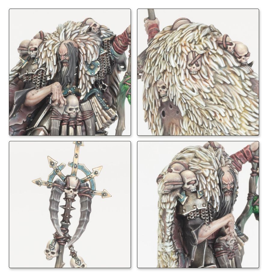 miniature, figurine, orc, fellermantel, waffe