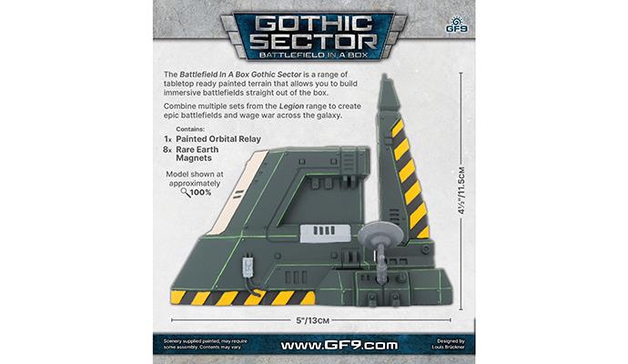 Battlefield in a Box: Legion Orbital Relay (Gothic Sector)