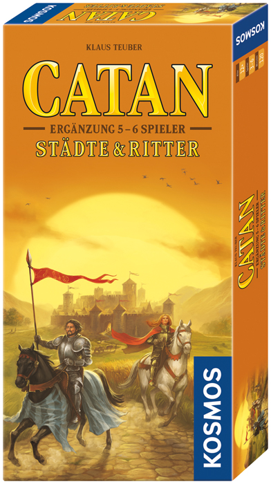 Catan: Städte & Ritter 5-6 Spieler Erweiterung Catan: Städte & Ritter 5-6 Spieler Erweiterung