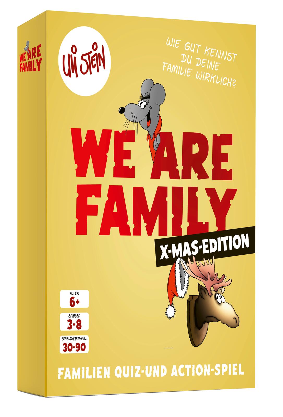 Uli Stein X-Mas-Edition: We are family Spiel, Familienspiel, Quiz, Gesellschaftsspiel, We Are Family X-Mas Edition