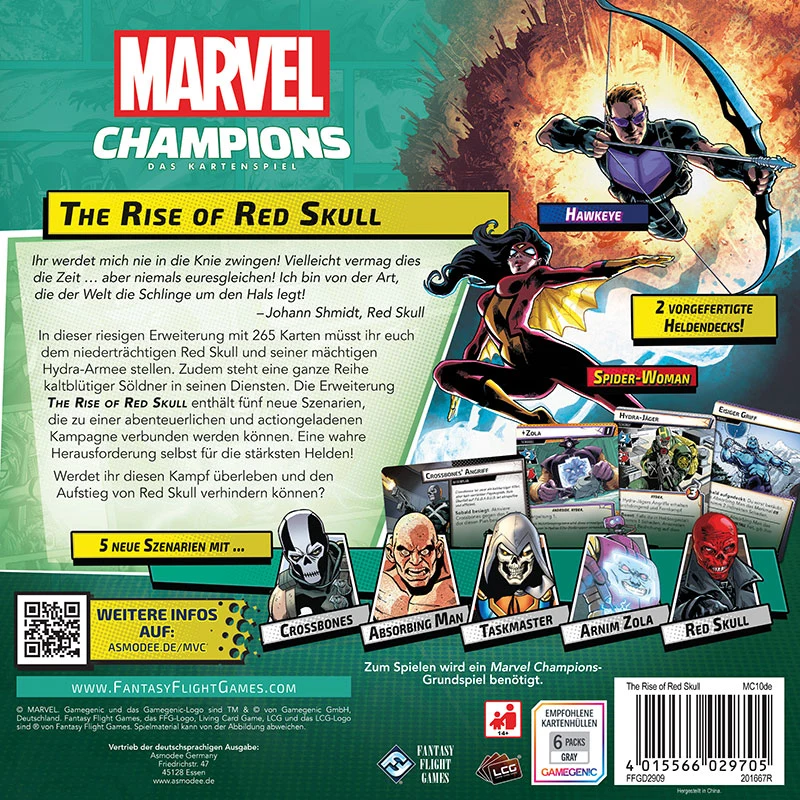 Marvel Champions LCG dt.: The Rise of the Red Skull Marvel Champions LCG dt.: The Rise of the Red Skull