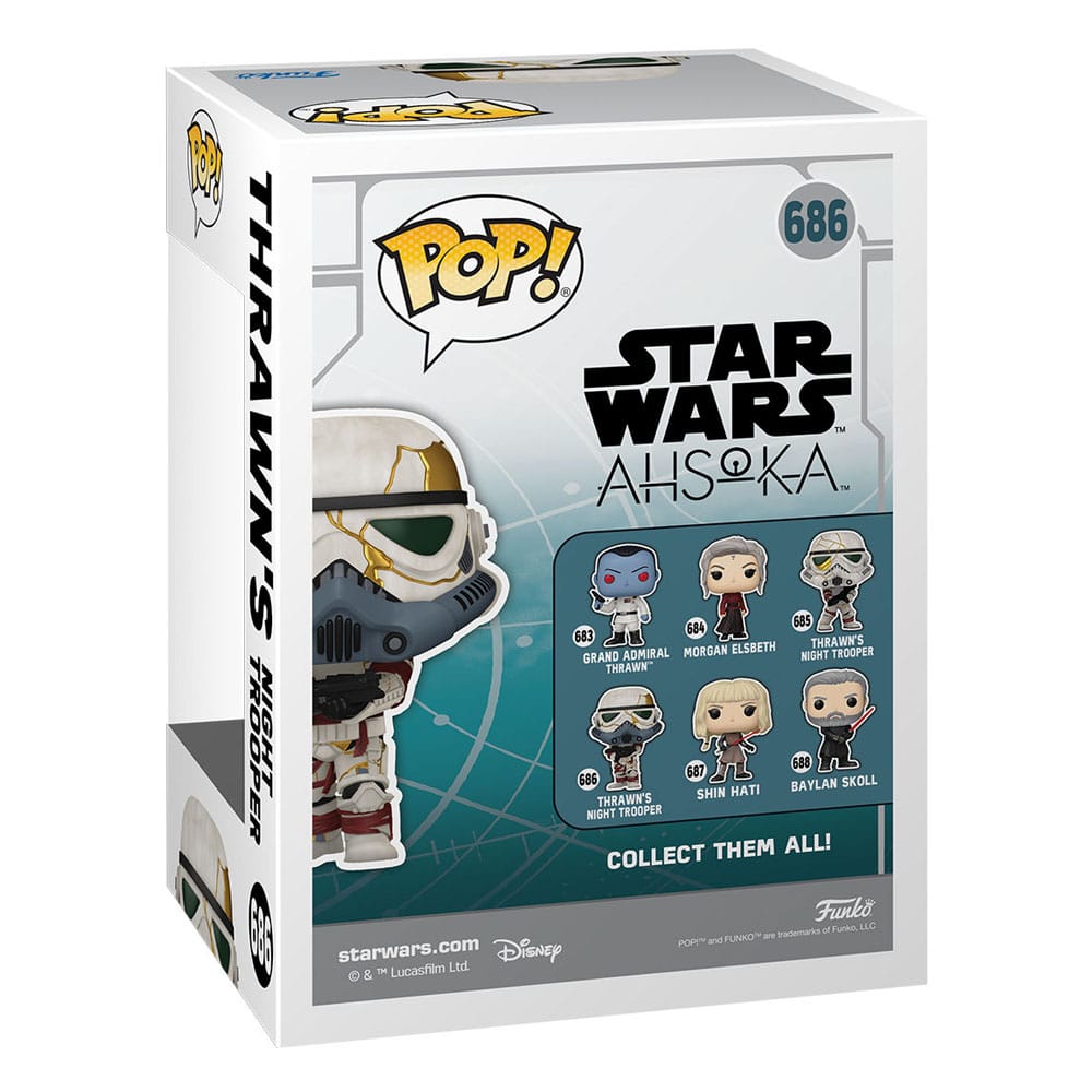 Star Wars: POP Ahsoka - Thrawn's Night Trooper Helm grau (686) Star Wars: POP Ahsoka - Thrawn's Night Trooper Helm grau (686)