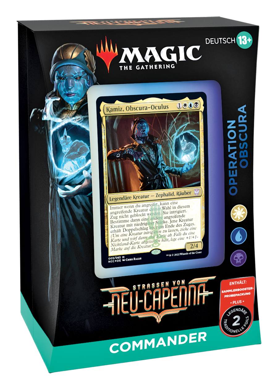 Magic CCG dt.: Neu Capenna Commander Deck Display (5 Decks) Magic CCG dt.: Neu Capenna Commander Deck Display (5 Decks)