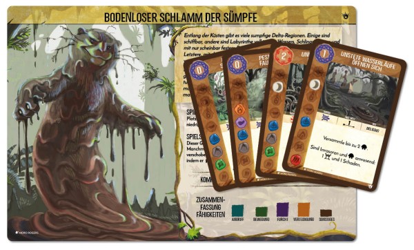 Spirit Island: Bodenloser Schlamm der Sümpfe (Mini-Eweiterung) Spirit Island: Bodenloser Schlamm der Sümpfe (Mini-Eweiterung)
