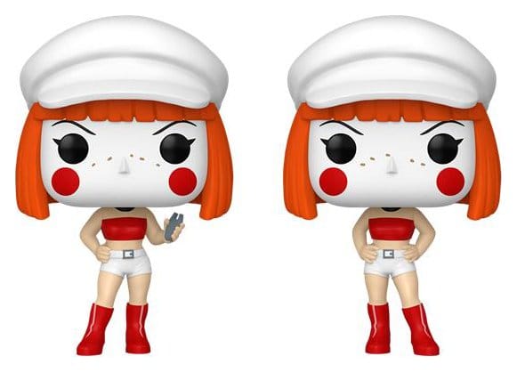 Batman Beyond: POP Dee Dee Twins 2er Pack 9cm figures, dolls, red hair, white outfit, boots