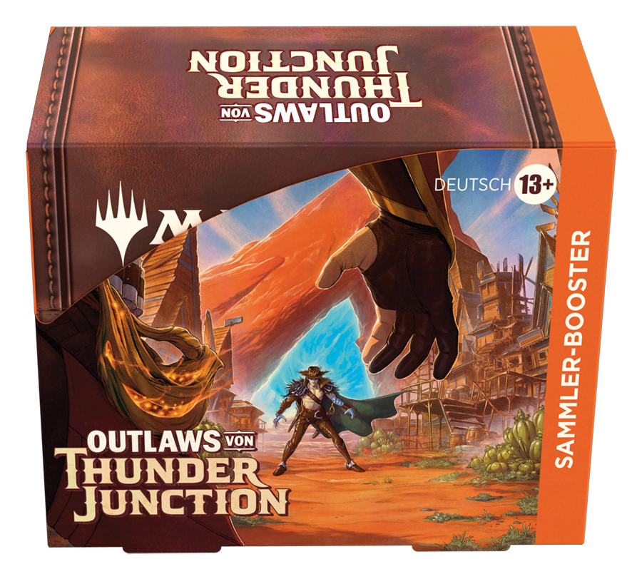 Magic CCG dt.: Outlaws von Thunder Junction Sammler-Booster Display Magic CCG dt.: Outlaws von Thunder Junction Sammler-Booster Display