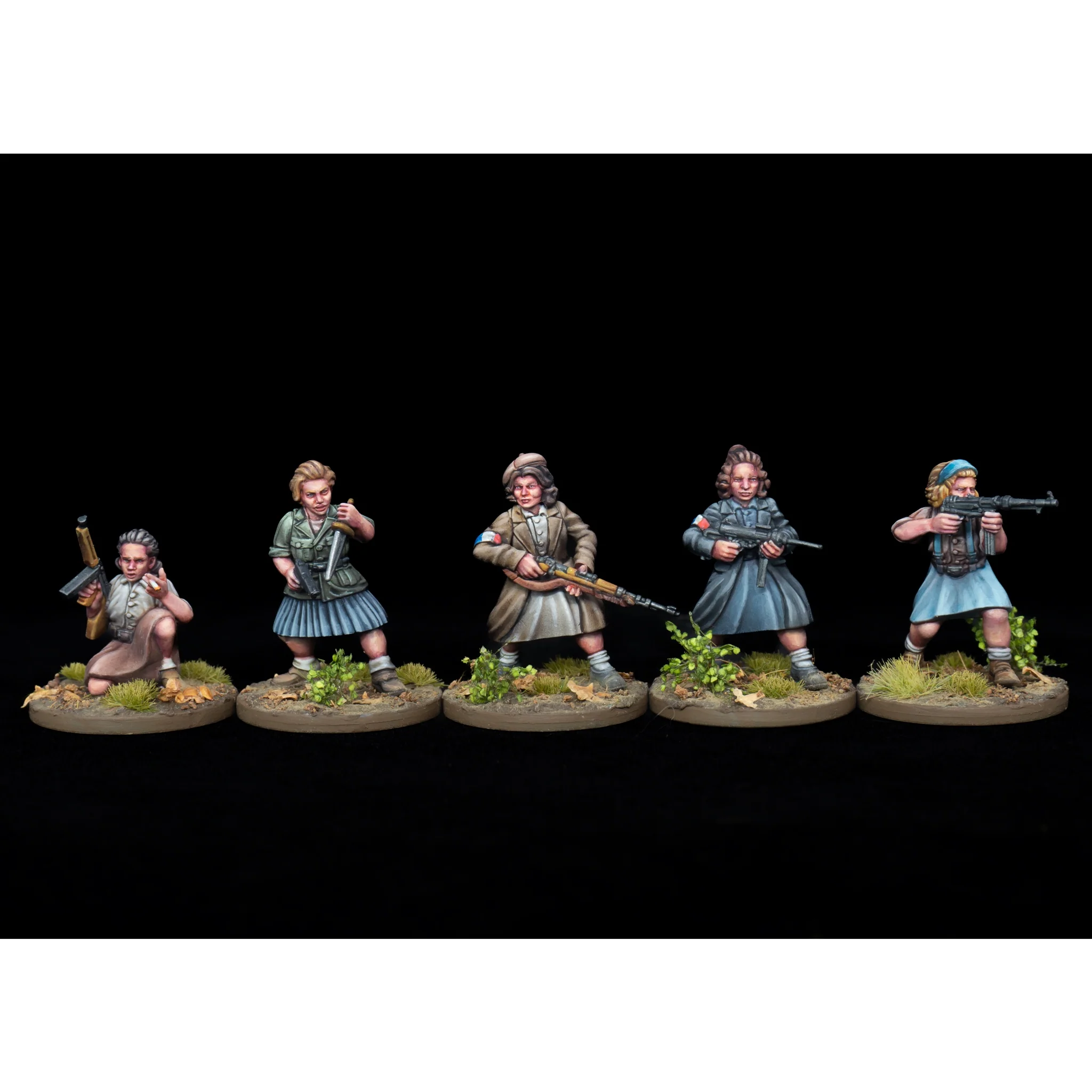 Wargames Atlantic: Partisans (2) French Resistance Women
