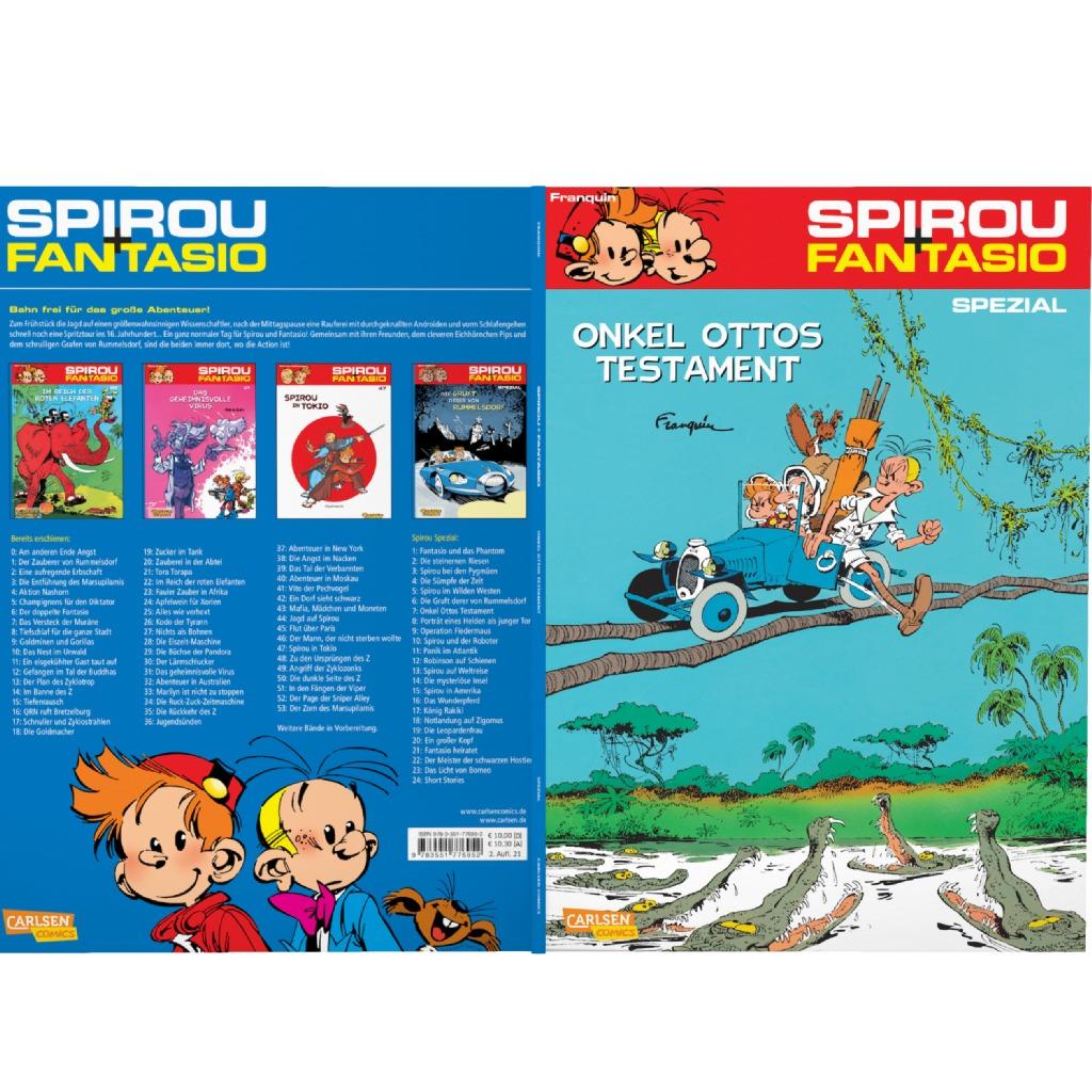 Spirou & Fantasio Spezial Bd.7: Onkel Ottos Testament