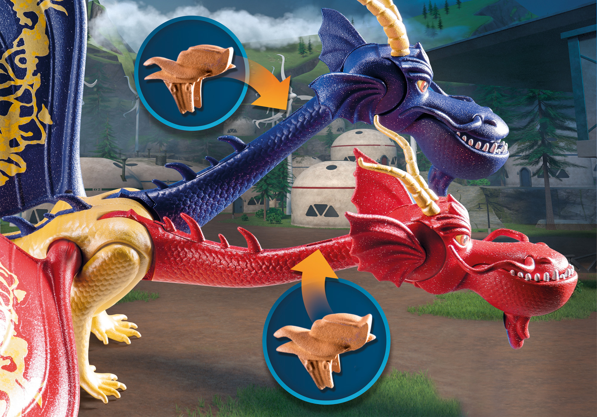 Playmobil: Dragons - Nine Realms Wu & Wei mit Jun