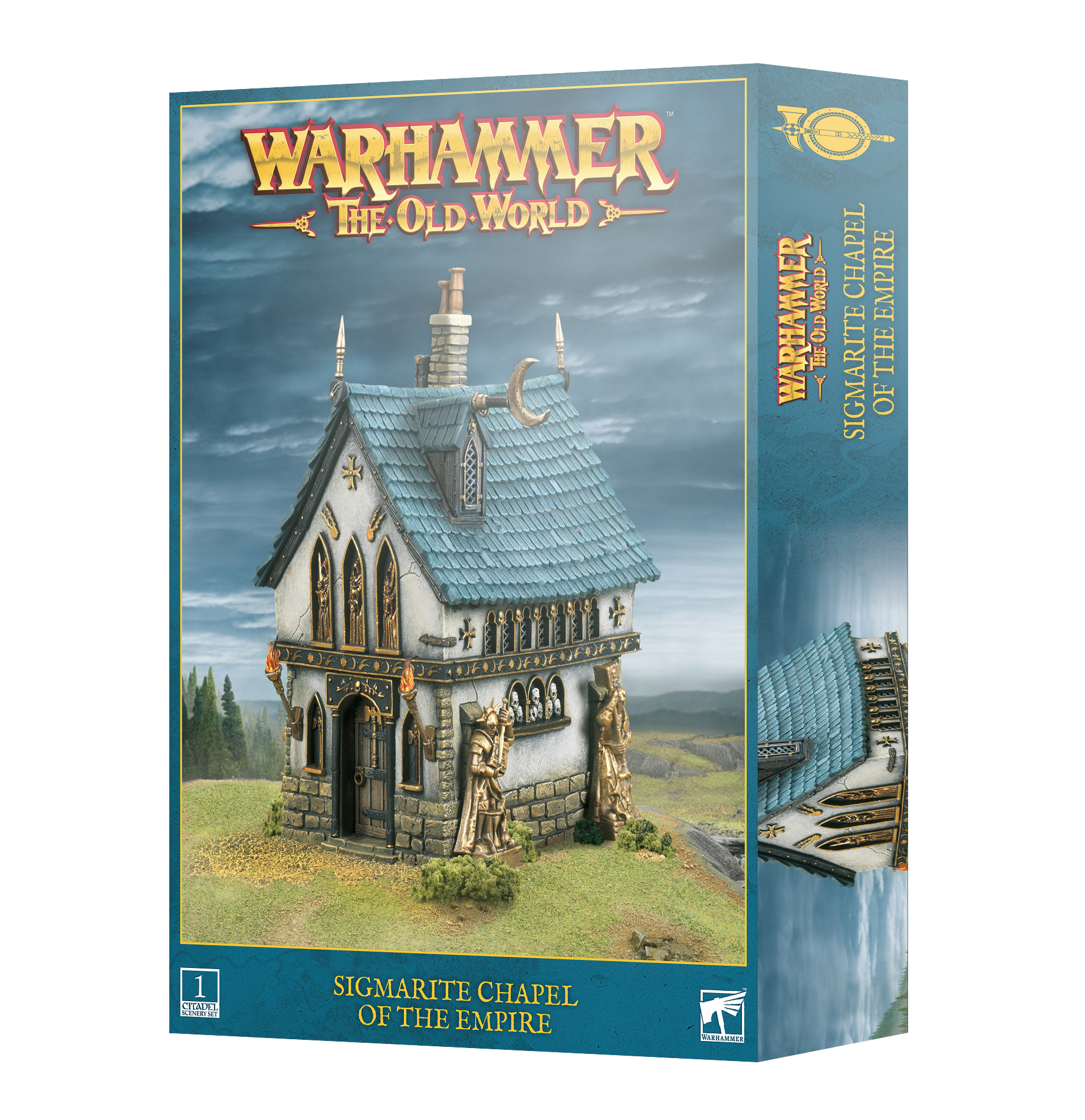 Wargames, Miniature, Kapelle, Old World, Modellbausatz