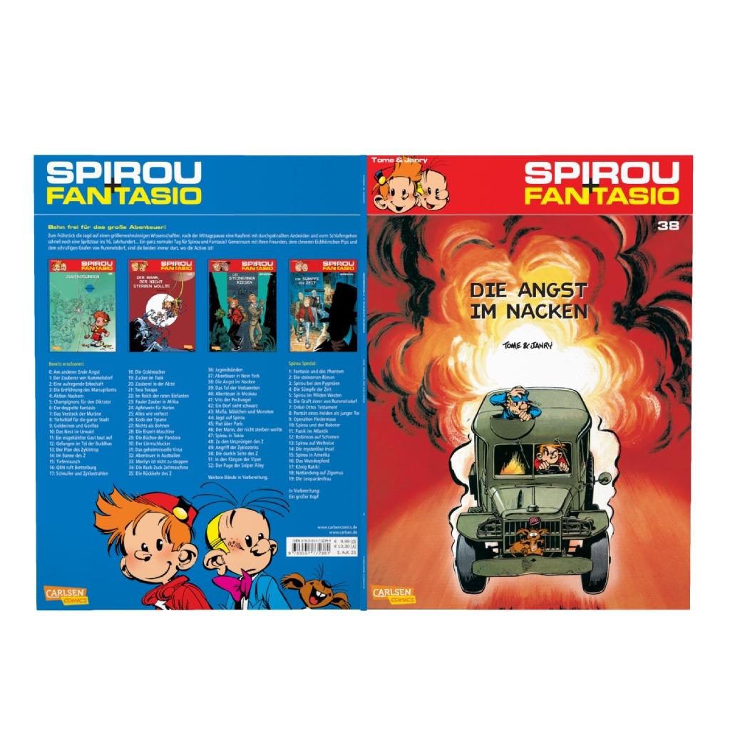 Spirou & Fantasio Bd.38: Die Angst im Nacken (Neuausgabe) Spirou & Fantasio Bd.38: Die Angst im Nacken (Neuausgabe)