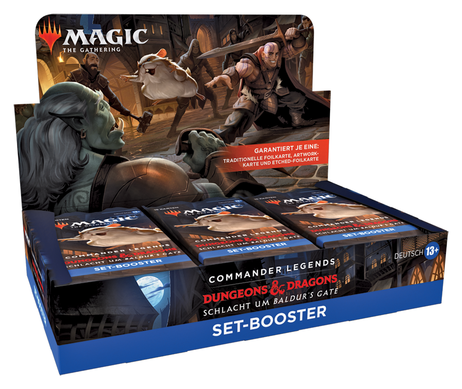 Magic CCG dt.: Commander Legends 2 - Baldurs Gate Set-Booster Display Magic CCG dt.: Commander Legends 2 - Baldurs Gate Set-Booster Display