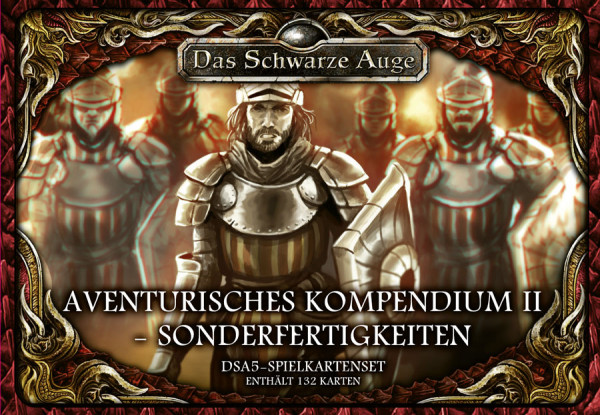 DSA: 5.Edition Kartenset Aventurisches Kompendium II Sonderfertigkeiten DSA: 5.Edition Kartenset Aventurisches Kompendium II Sonderfertigkeiten