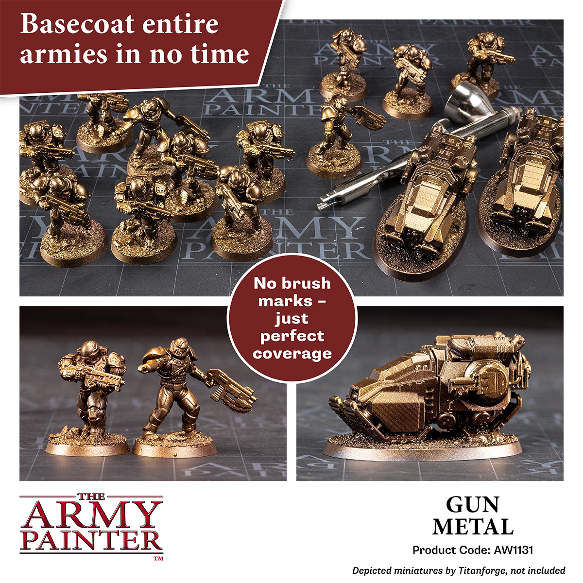 Army Painter: Air - Gun Metal