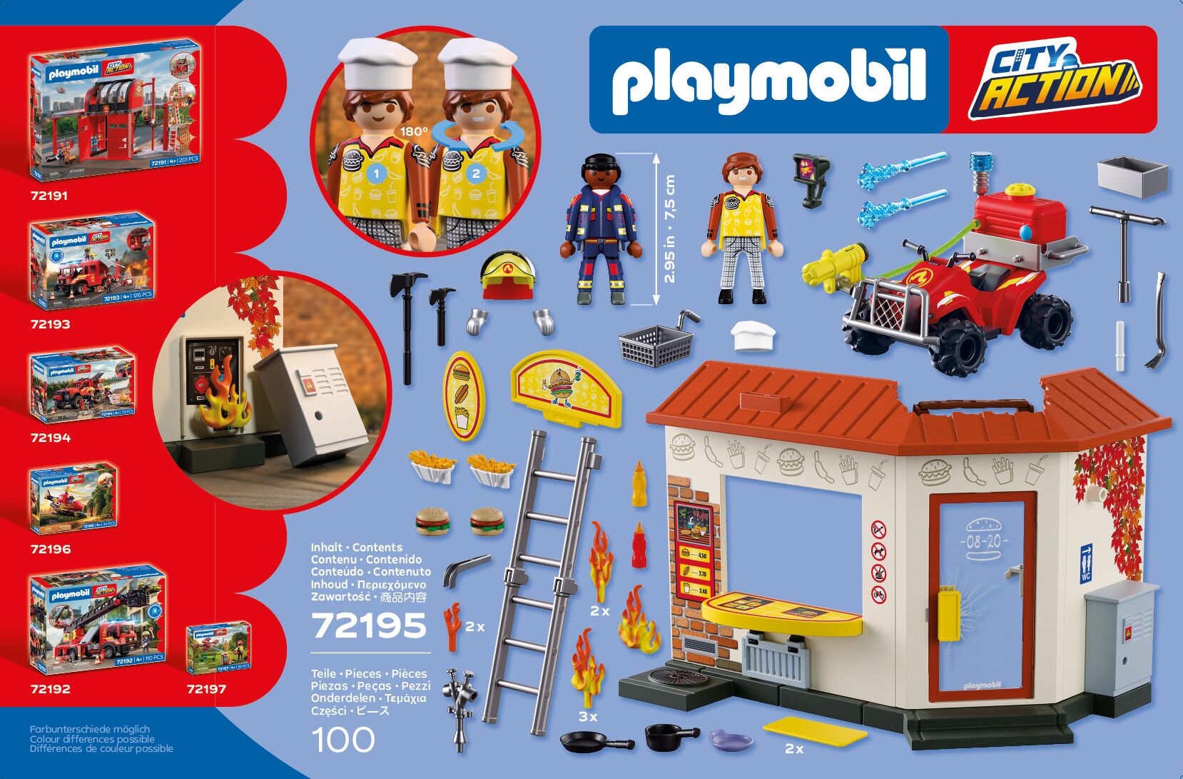 Playmobil, Kinderspielzeug, Konstruktionsset, Garage-Spielset, Fahrzeug