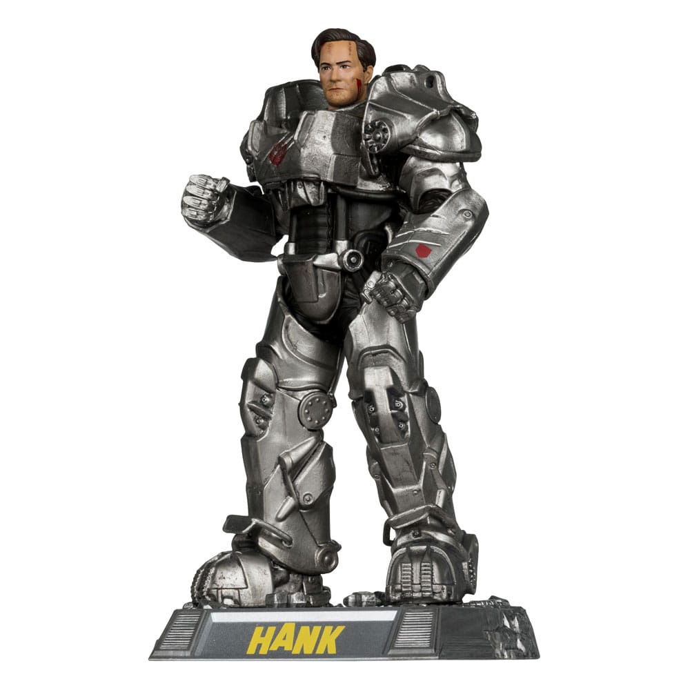 Fallout: Statue Hank Maclean Season 2 17cm Red Platinum Edition (Movie Maniacs) Erwachsener, Männlich, Mann, Person