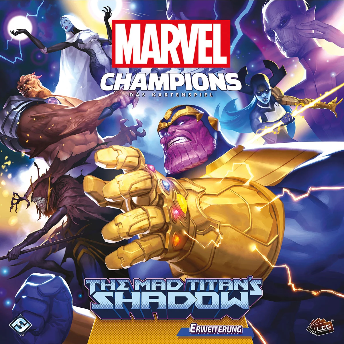 Marvel Champions LCG dt.: The Mad Titan's Shadow Erweiterung Marvel Champions LCG dt.: The Mad Titan's Shadow Erweiterung