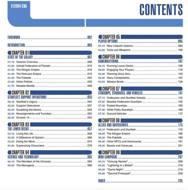 Star Trek Adventures RPG: Lower Decks Campaign Guide