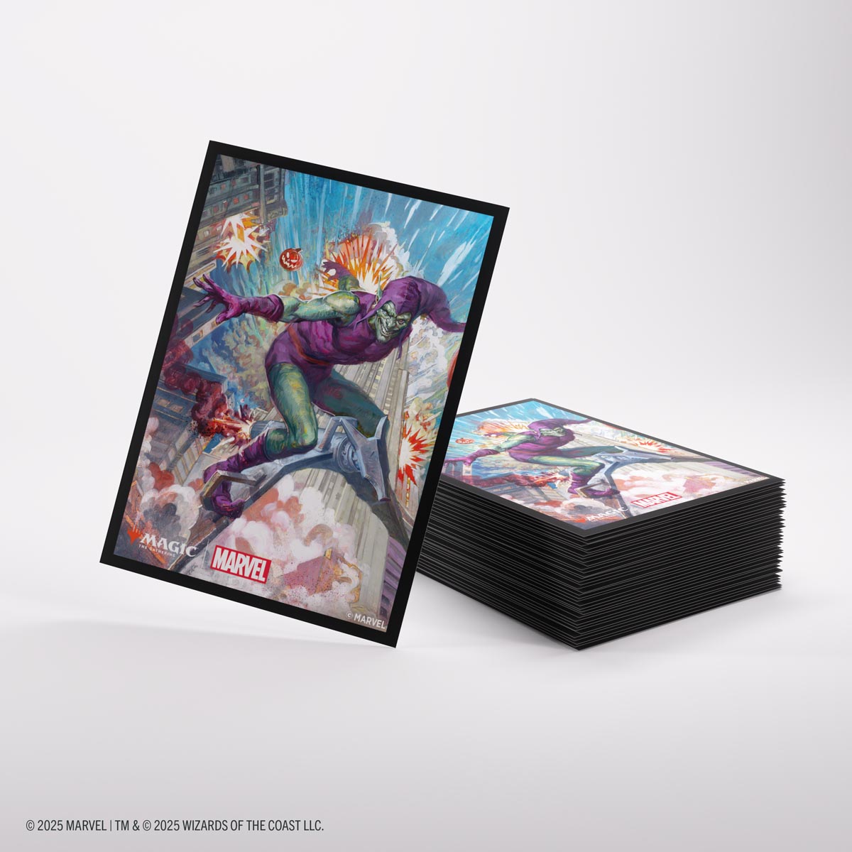 Gamegenic: Magic Marvel's Spider-Man Premium Art Sleeves - Green Goblin Gamegenic: Magic Marvel's Spider-Man Premium Art Sleeves - Green Goblin