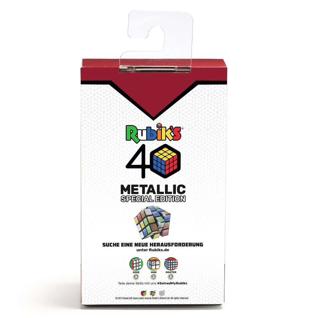 Rubik's Cube 3x3 Metallic