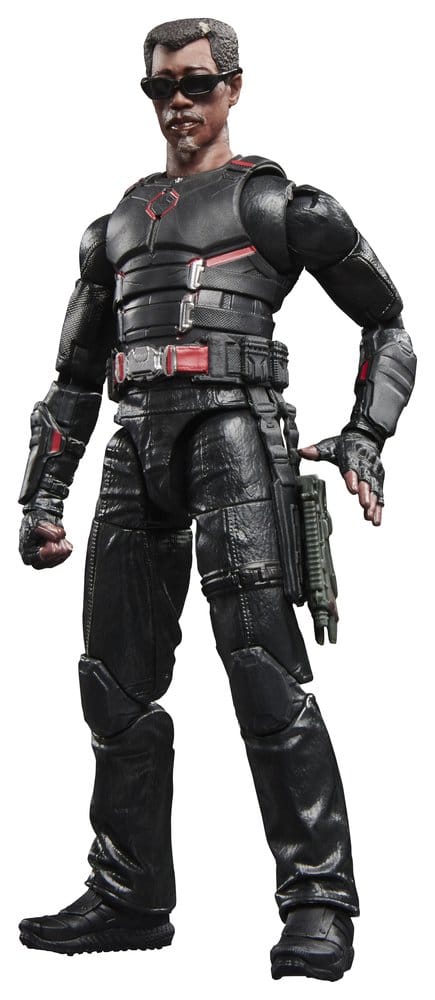 Actionfigur, Gehrüstung, Schwarze Kleidung, Holster, Pistole