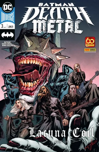 Batman Death Metal #3 Band Edition