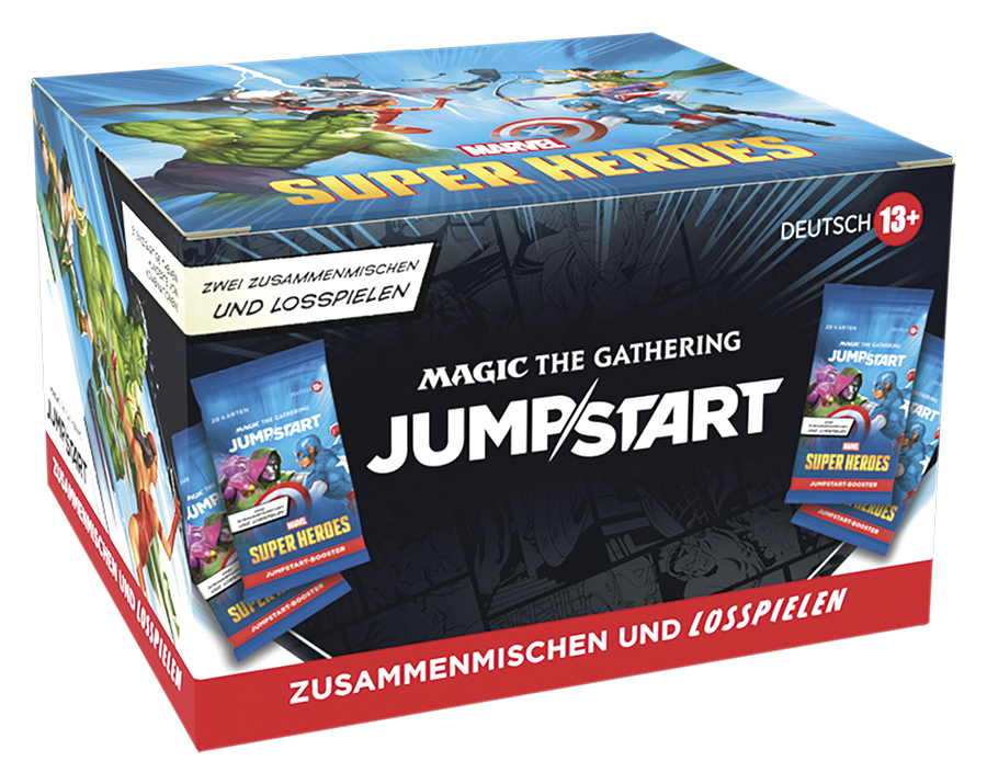 Jumpsstart, Superhelden, Spielsammlung, Magisches Gathering, Box-Set
