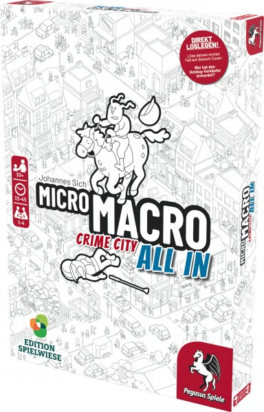 MicroMacro: Crime City 3 – All In (Edition Spielwiese) MicroMacro: Crime City 3 – All In (Edition Spielwiese)