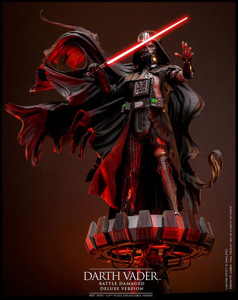 Darth Vader, Lichtschwert, Roter Lichtschwert, Robe, Statue/Büste