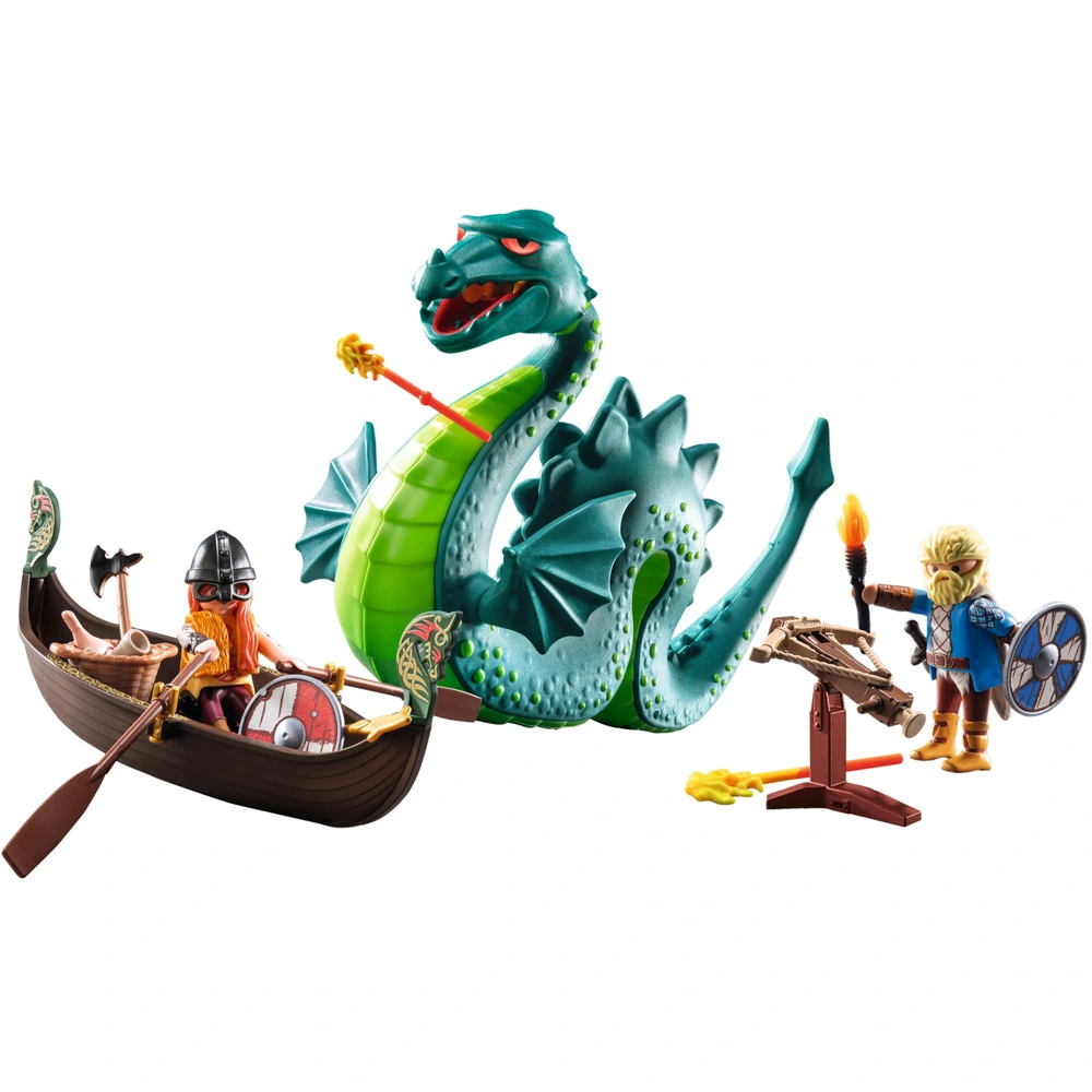 Playmobil: Wikinger mit Seeungeheuer