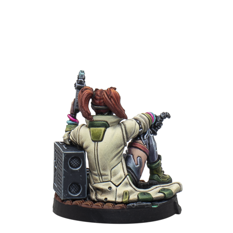 Infinity: Kazuraba Ruby Monday Figur, Miniatur, Sci-Fi, Postapokalyptisch, Tabletop