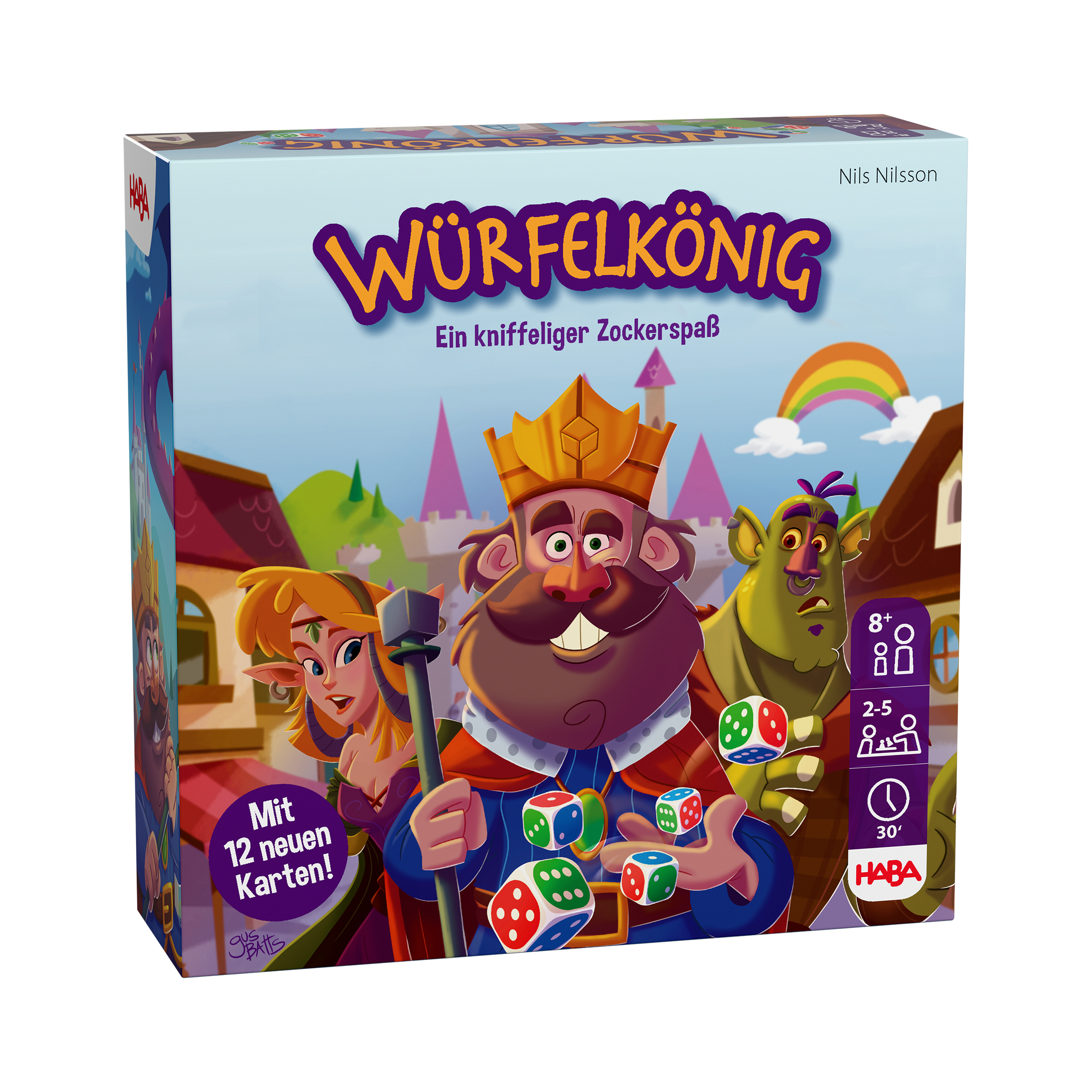 Würfelspiel, Gesellschaftsspiel, Würfel, Kartenspiel, Mehrspieler