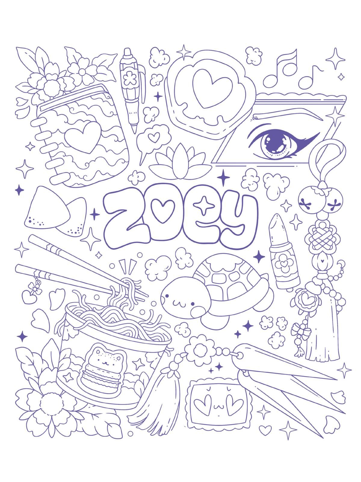 Kunstlineart, Zweckbild, Ausmalbild, 2009, Kinderdesign