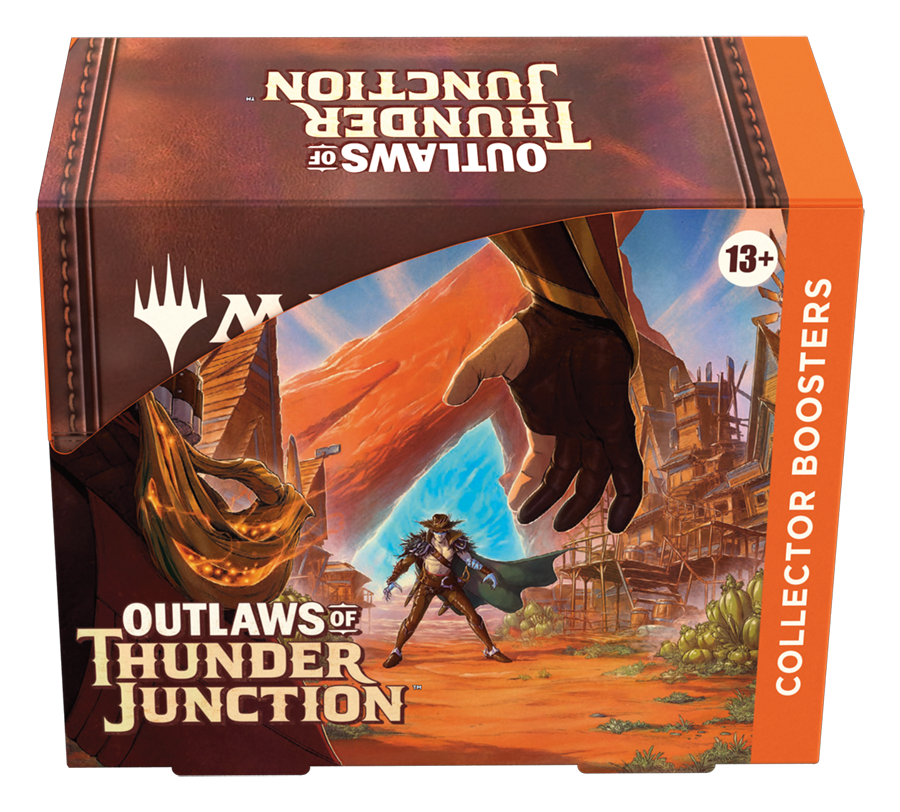 Magic CCG: Outlaws of Thunder Junction Collector Booster Display Magic CCG: Outlaws of Thunder Junction Collector Booster Display