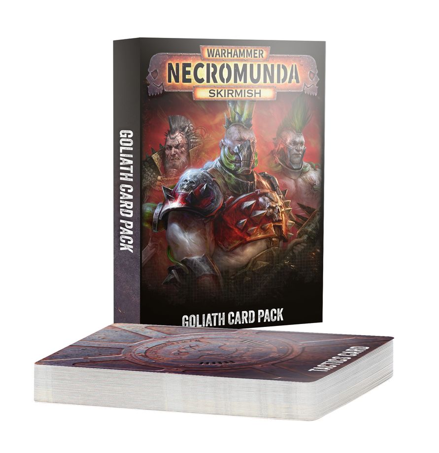kartenspiel, necronomda, warhammer, skirmish, goliath card pack