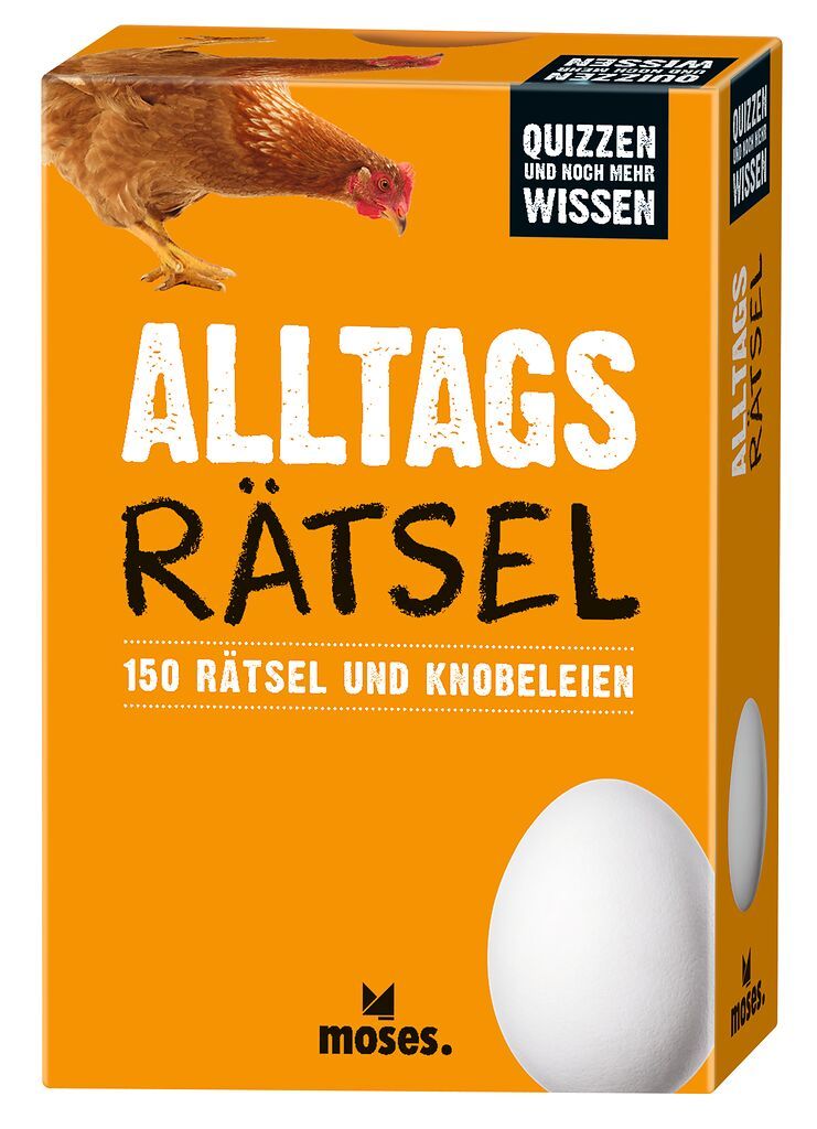 Karton, Ei, Huhn, orange Box, Rätselspiel