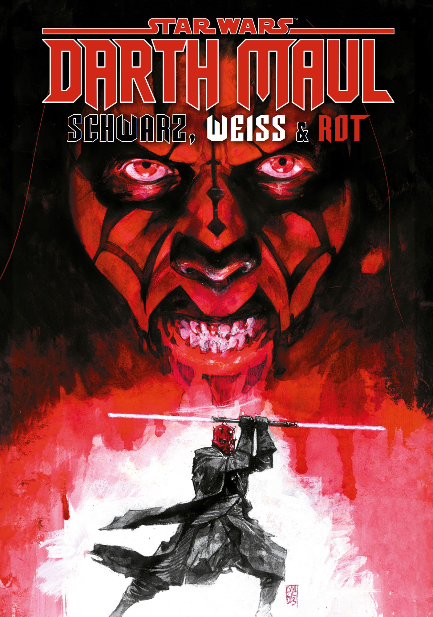 Star Wars: Darth Maul - Schwarz, Weiss und Rot Deluxe HC Star Wars: Darth Maul - Schwarz, Weiss und Rot Deluxe HC