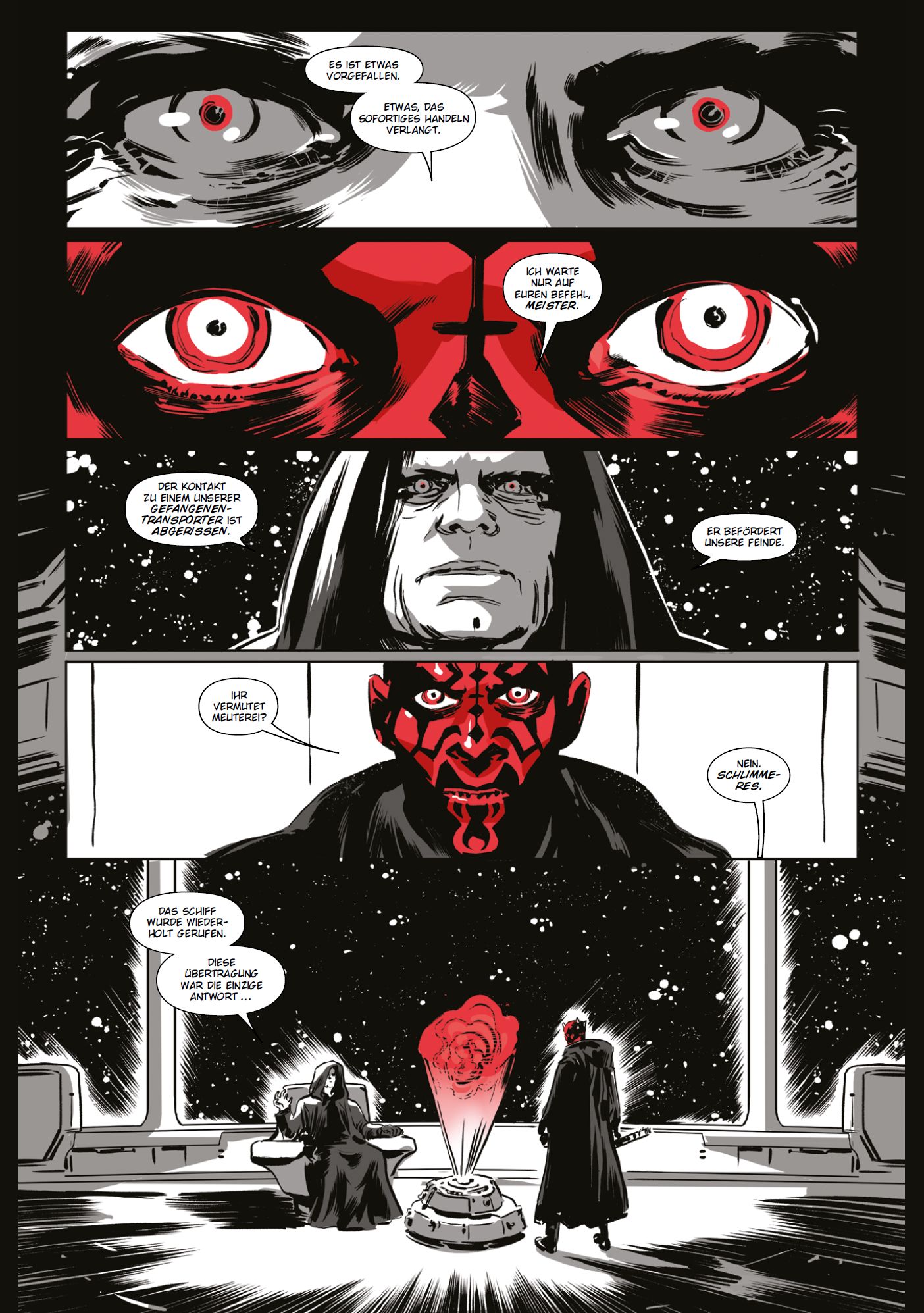 Star Wars: Darth Maul - Schwarz, Weiss und Rot Deluxe HC Star Wars: Darth Maul - Schwarz, Weiss und Rot Deluxe HC