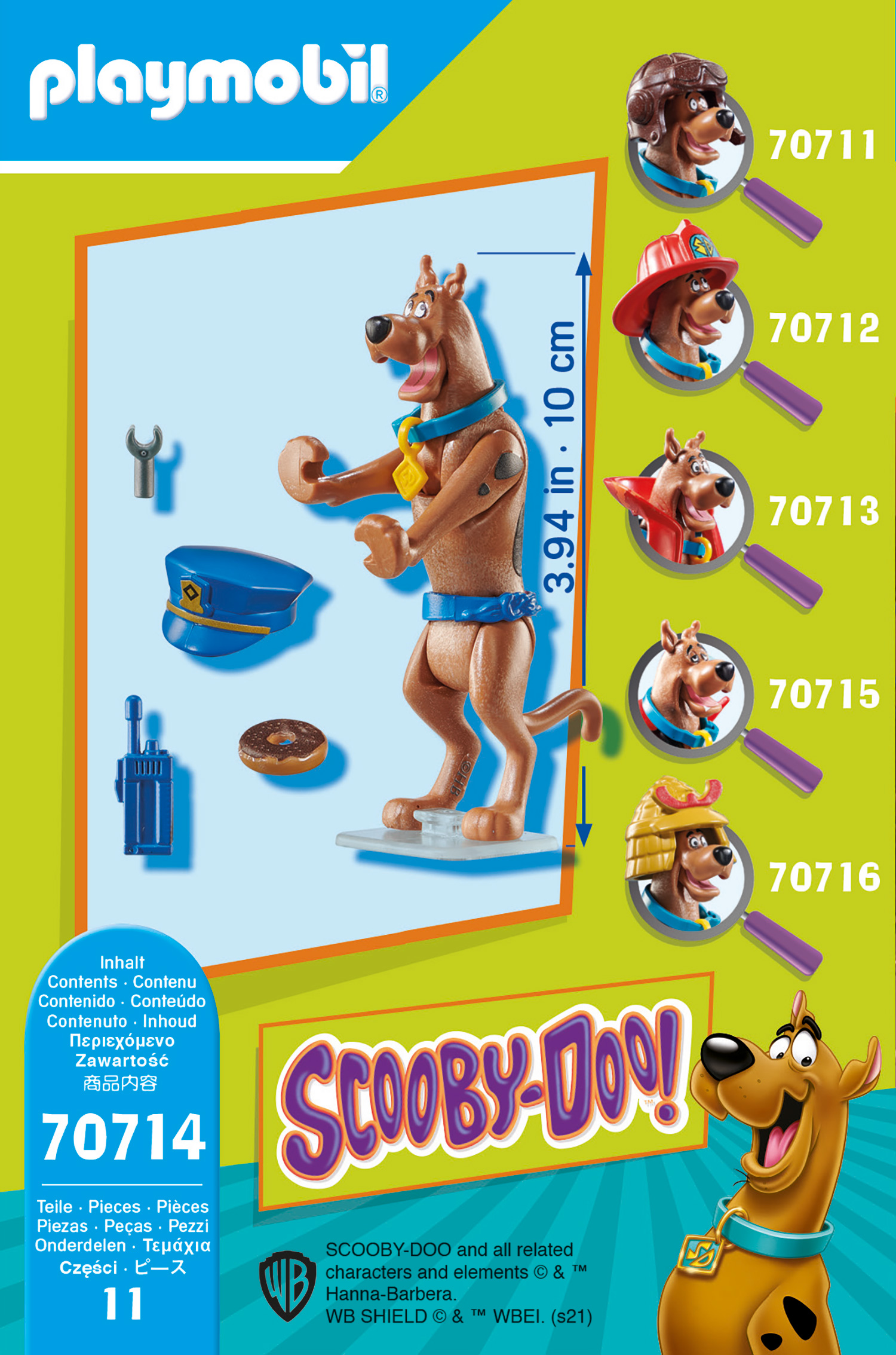 Playmobil: Scooby-Doo! - Sammelfigur Polizist