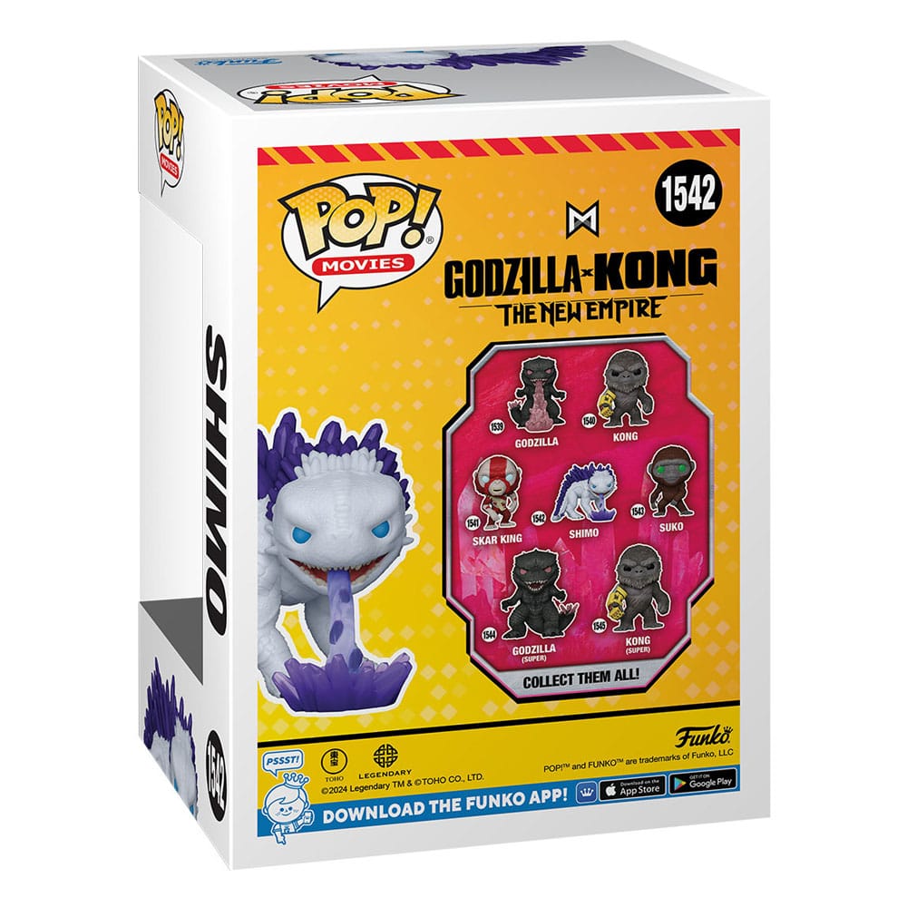 Godzilla vs. Kong 2: POP Shimo w/Ice Ray (1542) Godzilla vs. Kong 2: POP Shimo w/Ice Ray (1542)