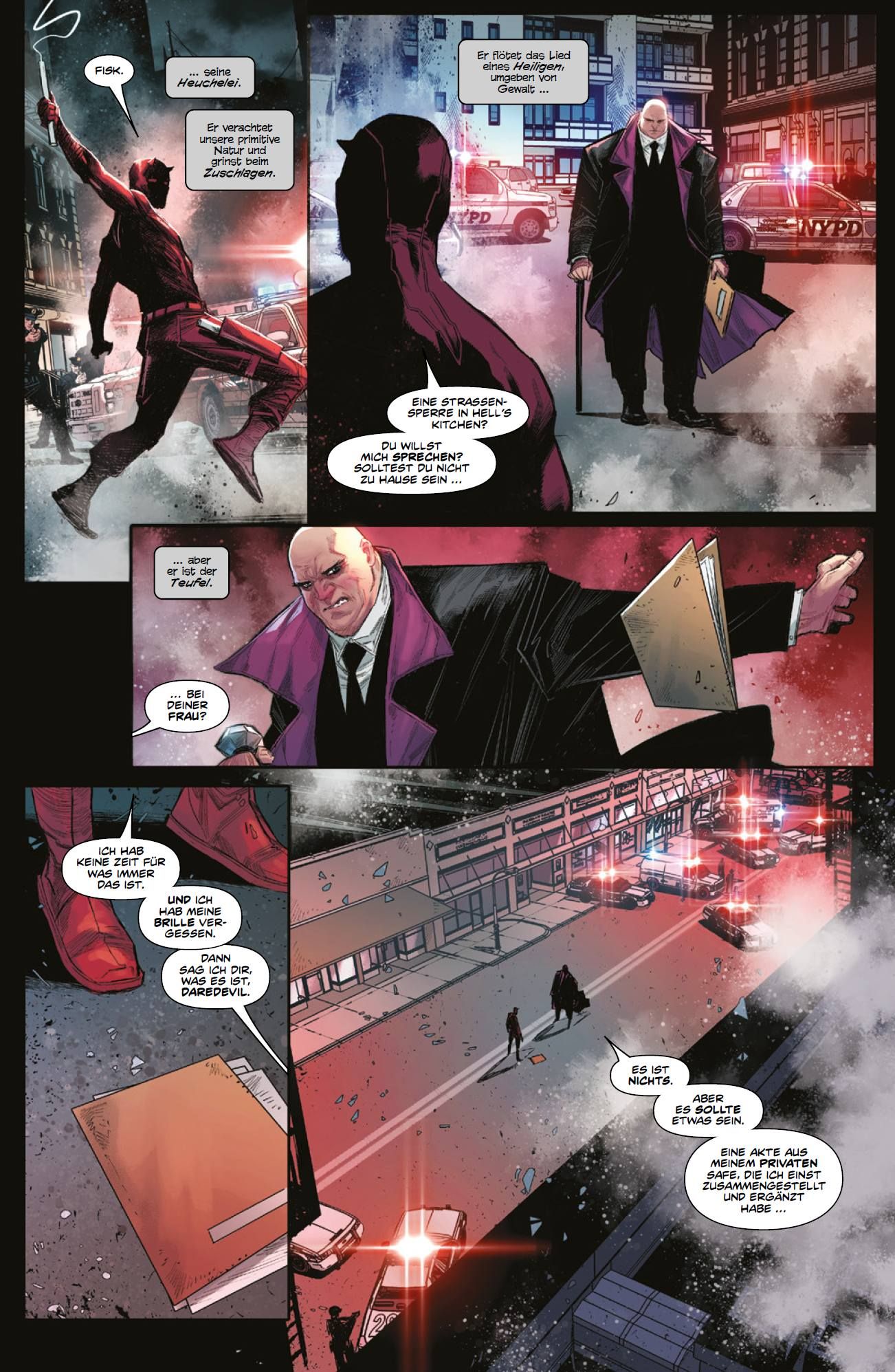 Devil's Reign Bd.1: Herrschaft des Teufels comic, verfolgung, straßenraub, straßenkrieg, polizei