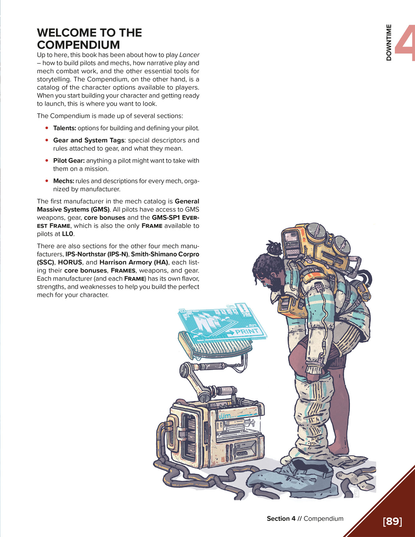 Lancer RPG: Core Rulebook Lancer RPG: Core Rulebook