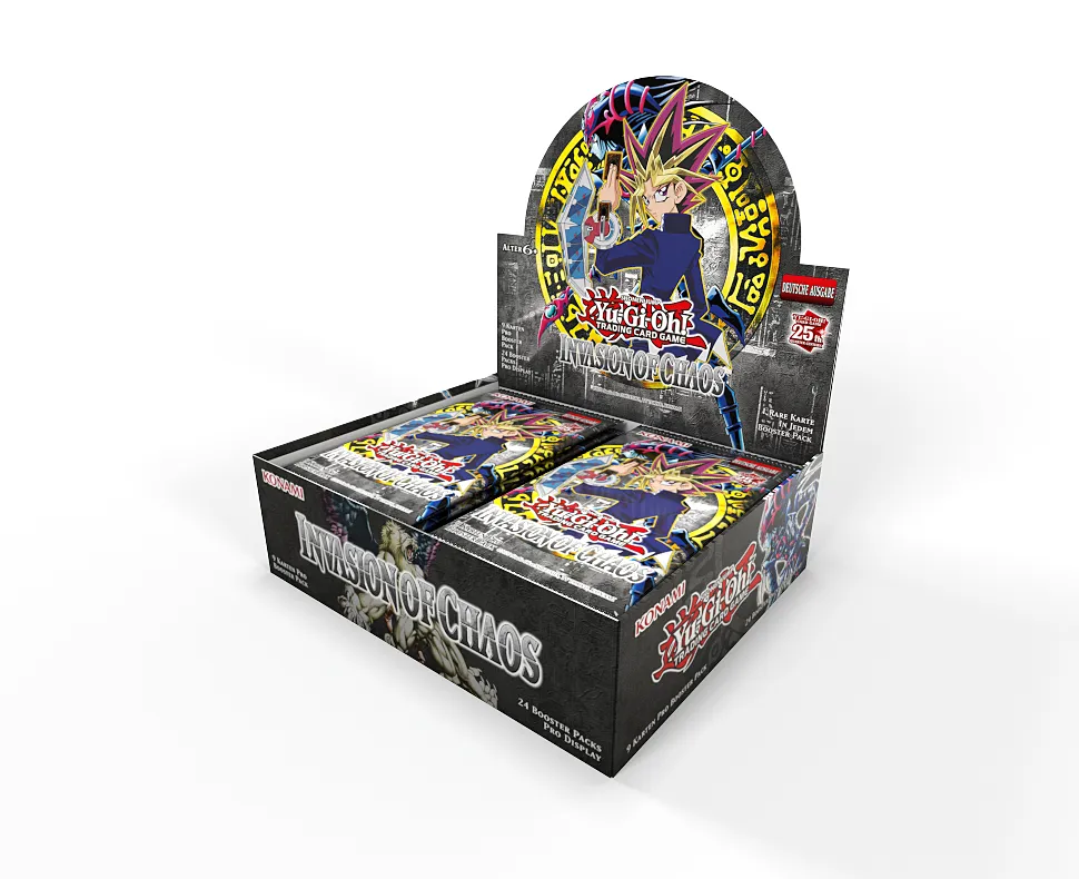 Yu-Gi-Oh! CCG dt.: 25th Anniversary Invasion of Chaos Booster Display Yu-Gi-Oh! CCG dt.: 25th Anniversary Invasion of Chaos Booster Display