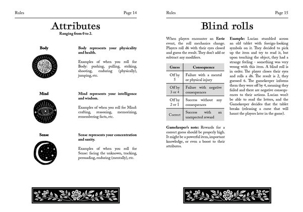 Whispers of the Woods RPG