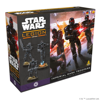 Star Wars: Legion - Imperial Dark Troopers Star Wars, Legion, Imperial Dark Troopers, Action figures, Set box