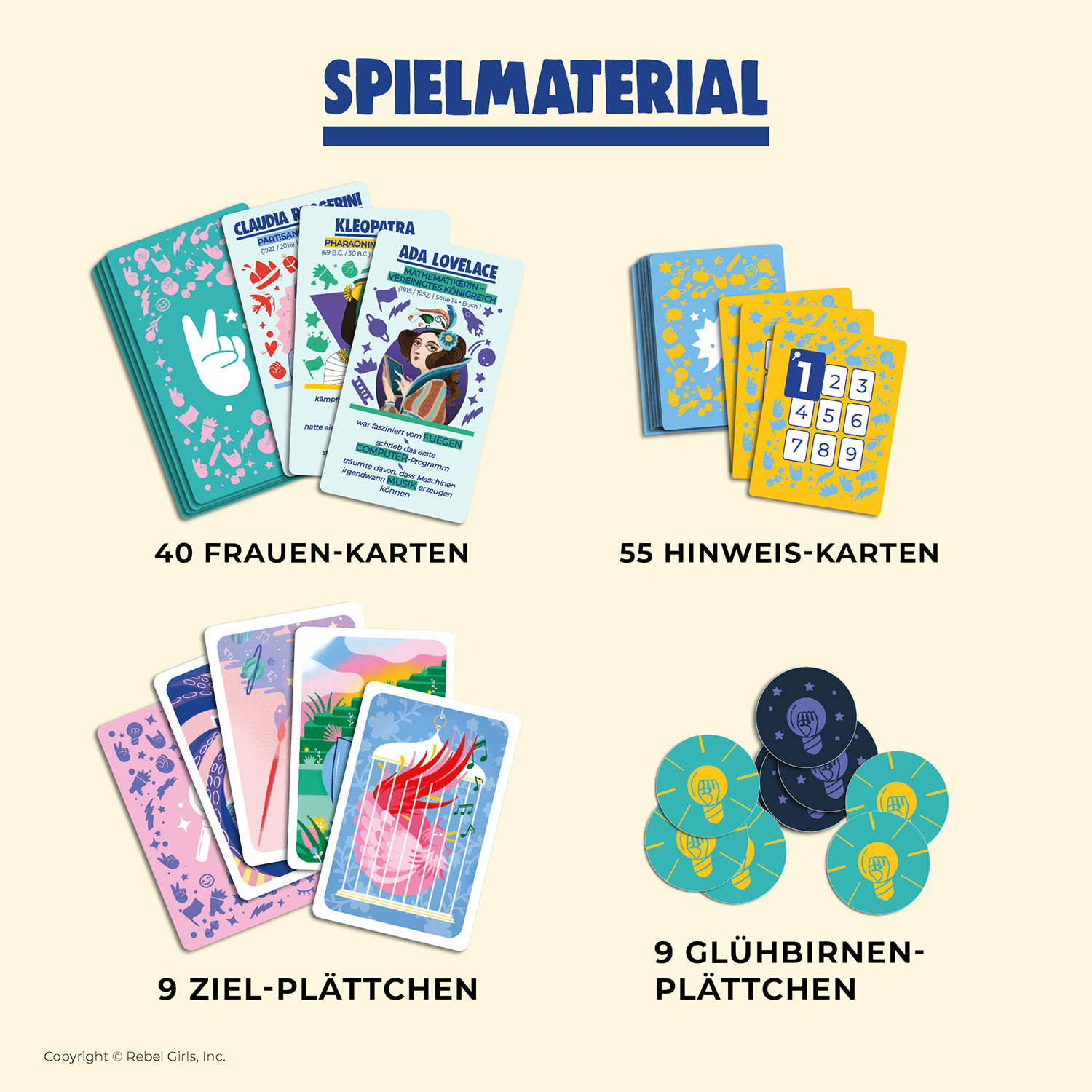 Rebel Girls - Das Spiel der außergewöhnlichen Frauen Rebel Girls - Das Spiel der außergewöhnlichen Frauen