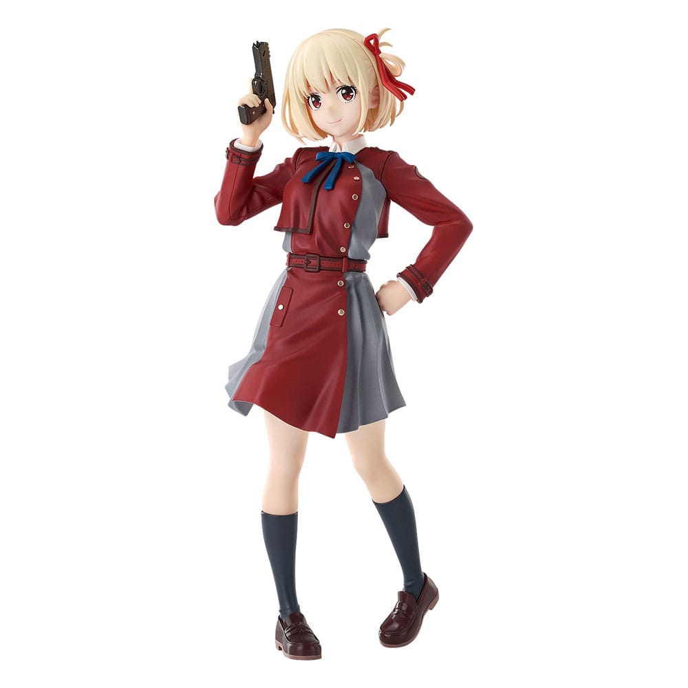 Figurine, Cosplay, Schuluniform, Rotes Kleid, Blondes Haar