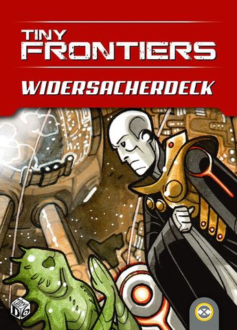 Kartenspiel, Deck, Wimmelbild, Widersacher, SciFi